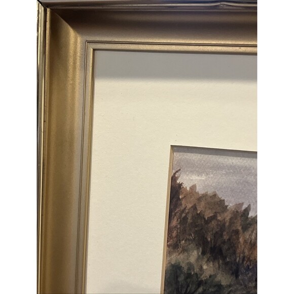 Muriel Louise Wilhelmi Artist “Albion Flats CA” Watercolor Lithograph Signed - Picture 9 of 12